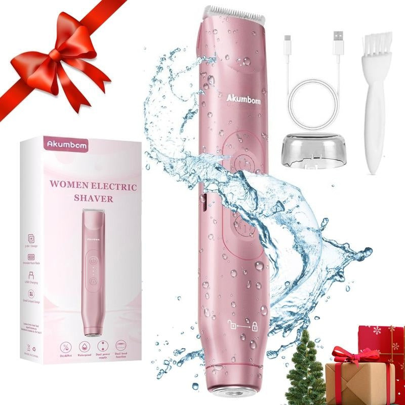 ✨Last 3 Hours: 60% Off! 2-in-1 Electric Shaver – Dual Head Precision Trimmer