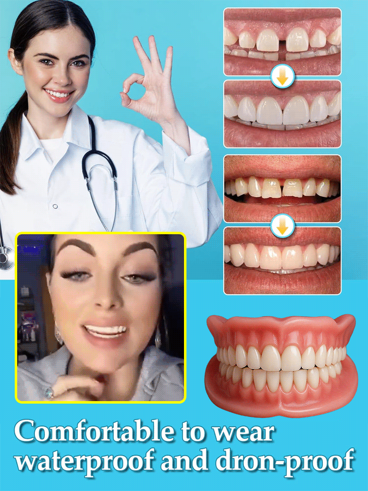 🎁Ends Today: 70% OFF! 🏆 2026 Best Seller: Medical Full Denture with Strong Suctiond🦷Obtain American Dental Association (ADA) Certification