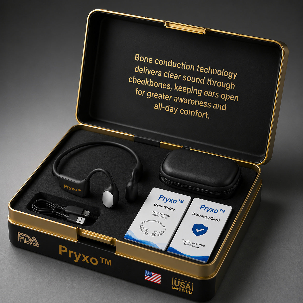 🌎Ends Today: 83% OFF!⏰👂Revitalize your ears again💖 💥 LIMITED TIME OFFER!🔥Advanced Bone Conduction Smart Hearing Headphones