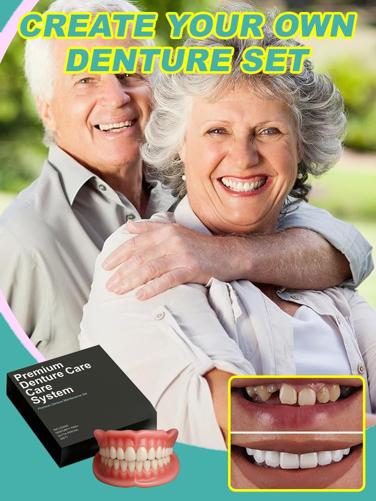 🎁Ends Today: 70% OFF! 🏆 2026 Best Seller: Medical Full Denture with Strong Suctiond🦷Obtain American Dental Association (ADA) Certification